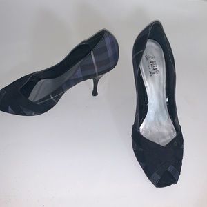 3” Plaid High Heels by Jennifer Lopez